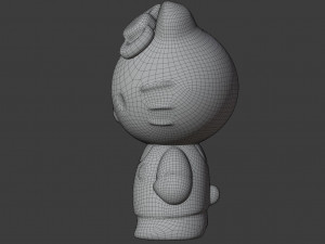 hello kitty figure 3D Model