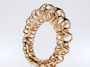 coil ring 3D Model
