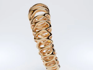 coil ring 3D Model