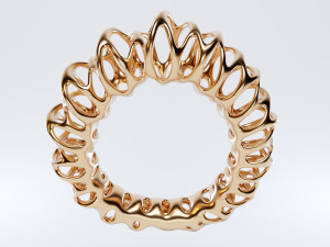 coil ring Model 3D