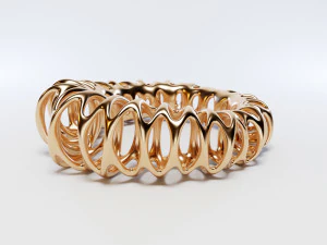 coil ring 3D Model