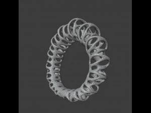 coil ring 3D Model