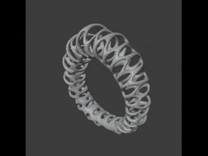 coil ring Model 3D