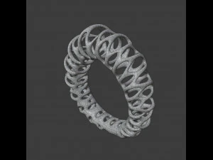 coil ring 3D Model