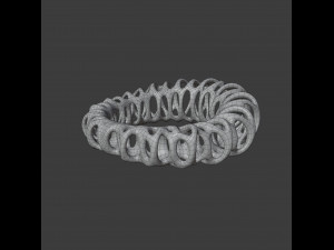 coil ring Model 3D