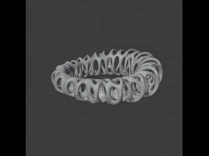 coil ring 3D Model