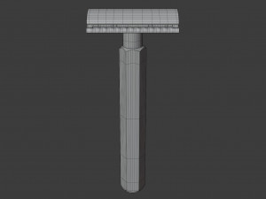 hexagon safety razor Model 3D