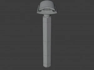 hexagon safety razor 3D Model