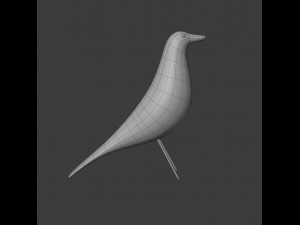 eames house bird Modelo 3D