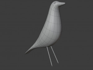 eames house bird Modelo 3D