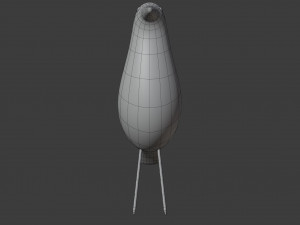 eames house bird Modelo 3D