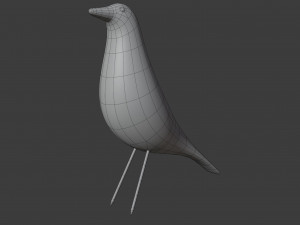 eames house bird Modelo 3D
