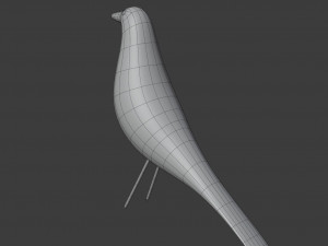 eames house bird Modelo 3D