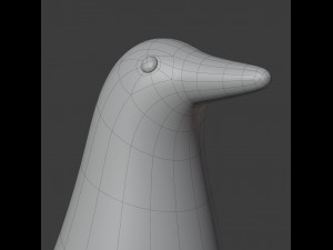 eames house bird Modelo 3D