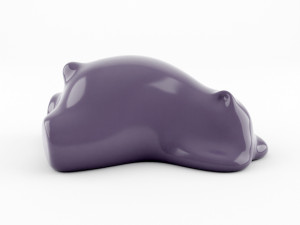 resting bear figure 3D मॉडल