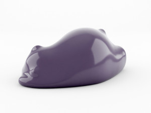resting bear figure Modello 3D