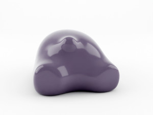 resting bear figure Modello 3D