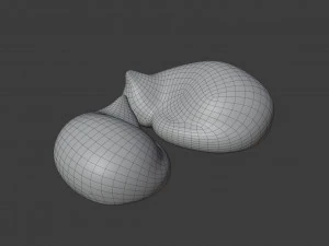 figure di gatti che riposano Modello 3D