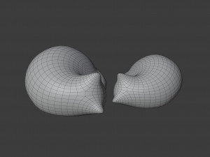 resting cat figures 3D-Modell