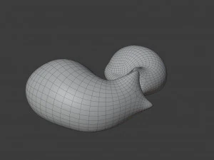 figure di gatti che riposano Modello 3D