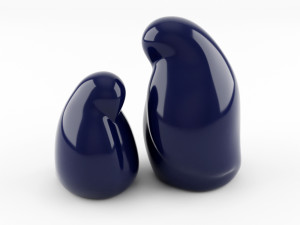 resting bird figures 3D मॉडल