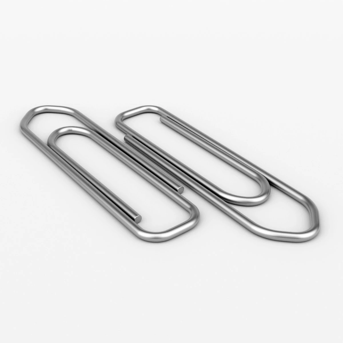 paperclip 3D Model .c4d .max .obj .3ds .fbx .stl .blend 