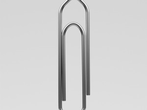 paperclip 3D Model