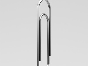 paperclip 3D Model