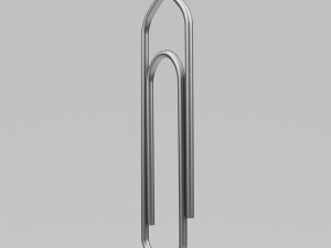 paperclip 3D Model