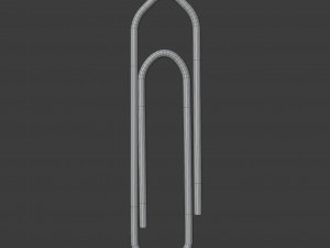 paperclip 3D Model