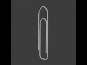 paperclip 3D Model