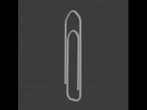paperclip 3D Model