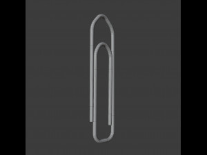 paperclip 3D Model