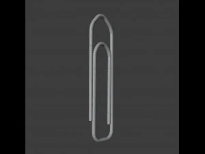 paperclip 3D Model