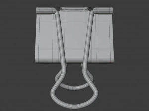 binder clip 3D Model