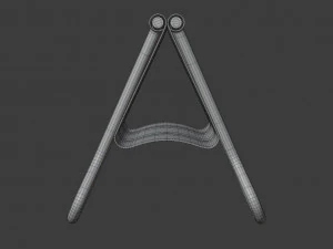 binder clip 3D Model