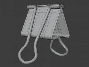 binder clip 3D Model