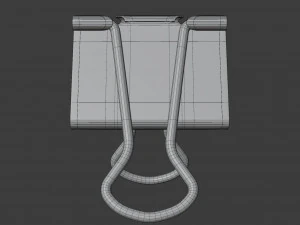 binder clip 3D Model