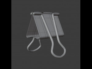 binder clip 3D 模型