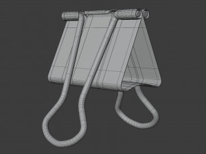 binder clip 3D 模型