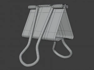 binder clip 3D Model