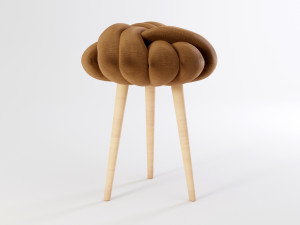 knot stool 3D Модель