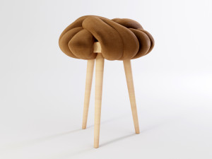 knot stool 3D Модель