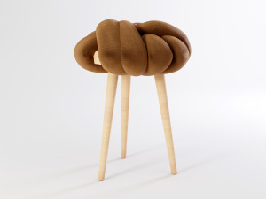 knot stool 3D Модель