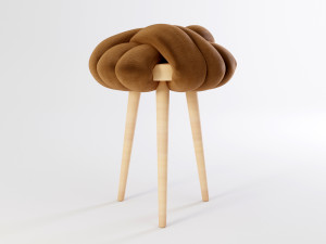 knot stool 3D Модель