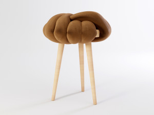 knot stool 3D Модель