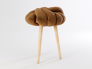 knot stool 3D Модель