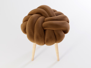 knot stool 3D Модель