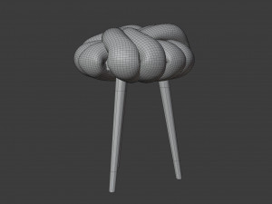knot stool 3D Модель