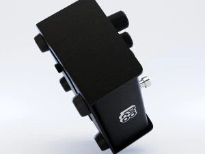 proco rat 2 distortion pedal 3D Model